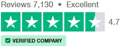 BooksRun Trust Pilot Reviews - 7,130 Reviews 4.7 star rating
