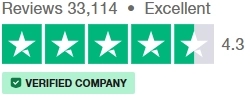 sellbackyourBook.com Trust Pilot Reviews - 33,114 Reviews 4.3 star rating